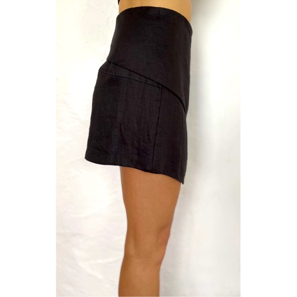 Sir the label Viv wrap linen skirt size 2 (6 US) - Picture 4 of 12